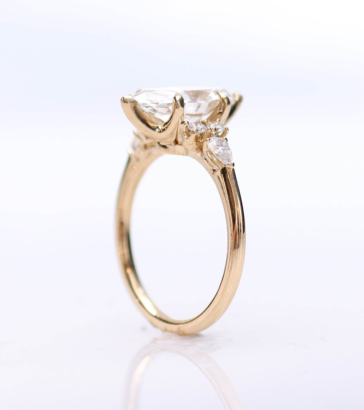 The Stella Jane Marquise Diamond Engagement Ring #3642MQ-4 - Engagement Rings