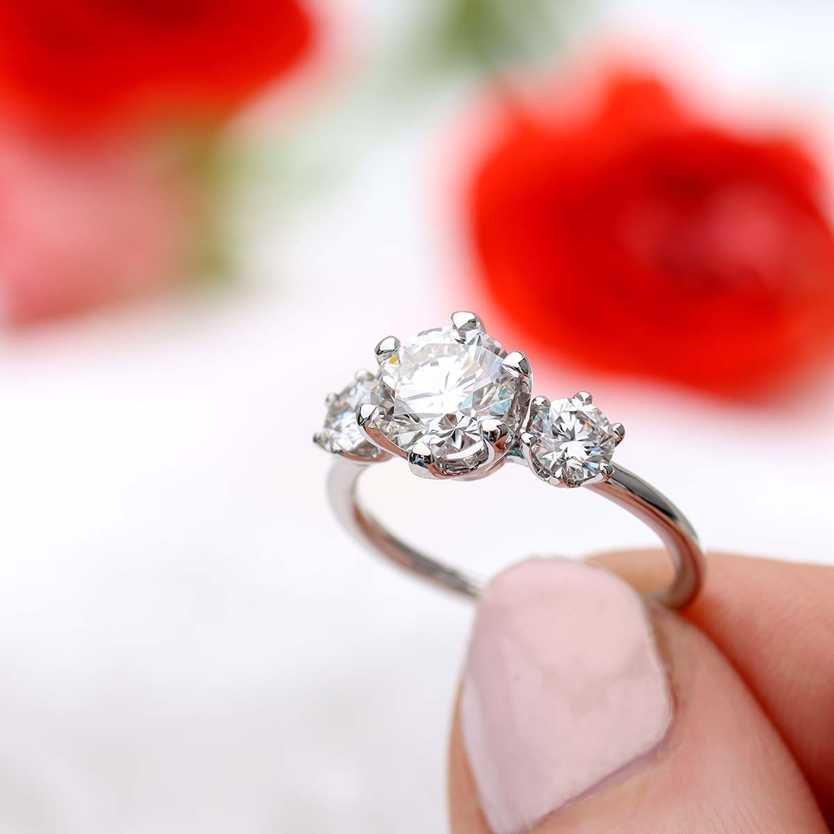 The Tessa Trilogy Ring #3602-3 - Engagement Rings