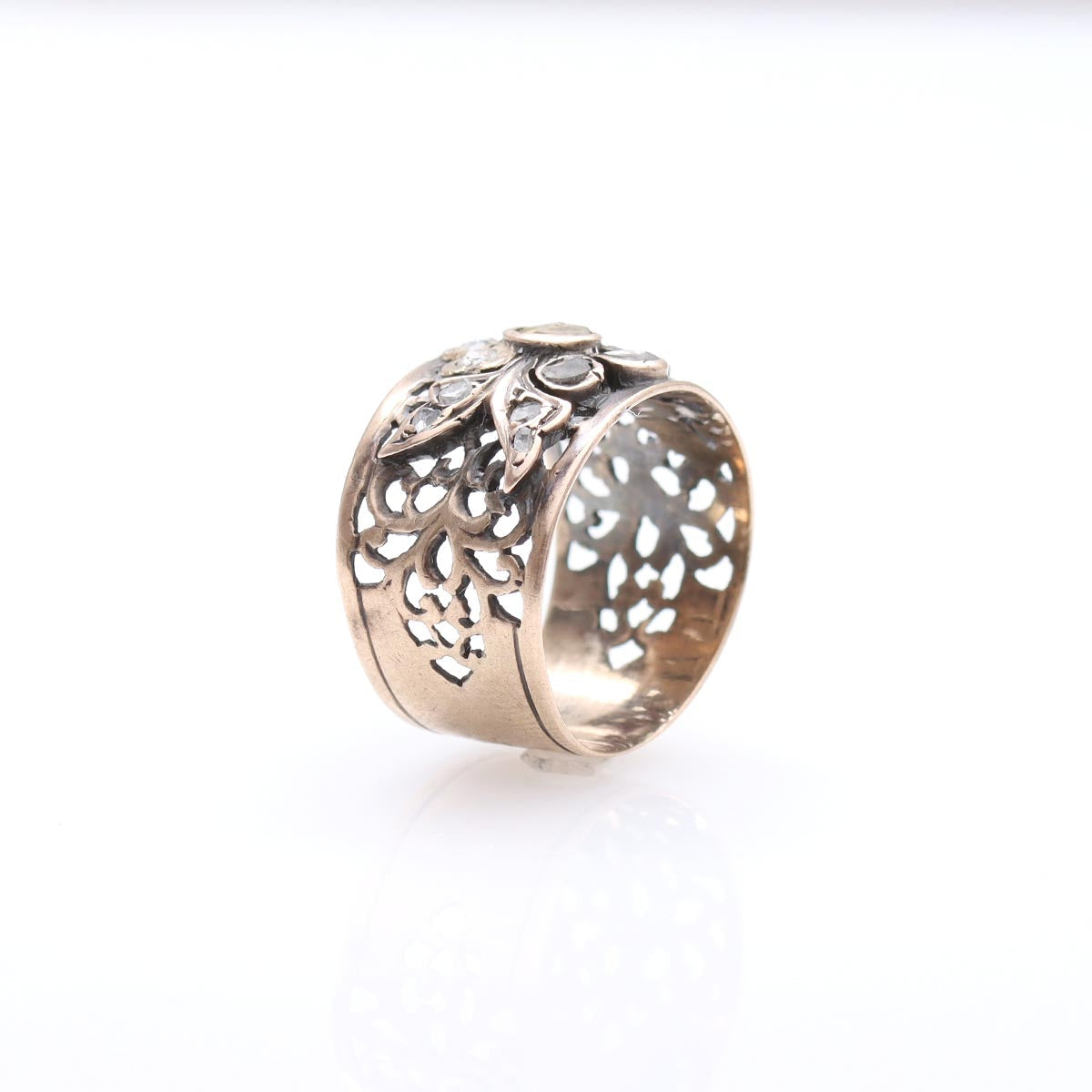 Victorian Rose Cut Diamond Ring #VR241121 - Rings