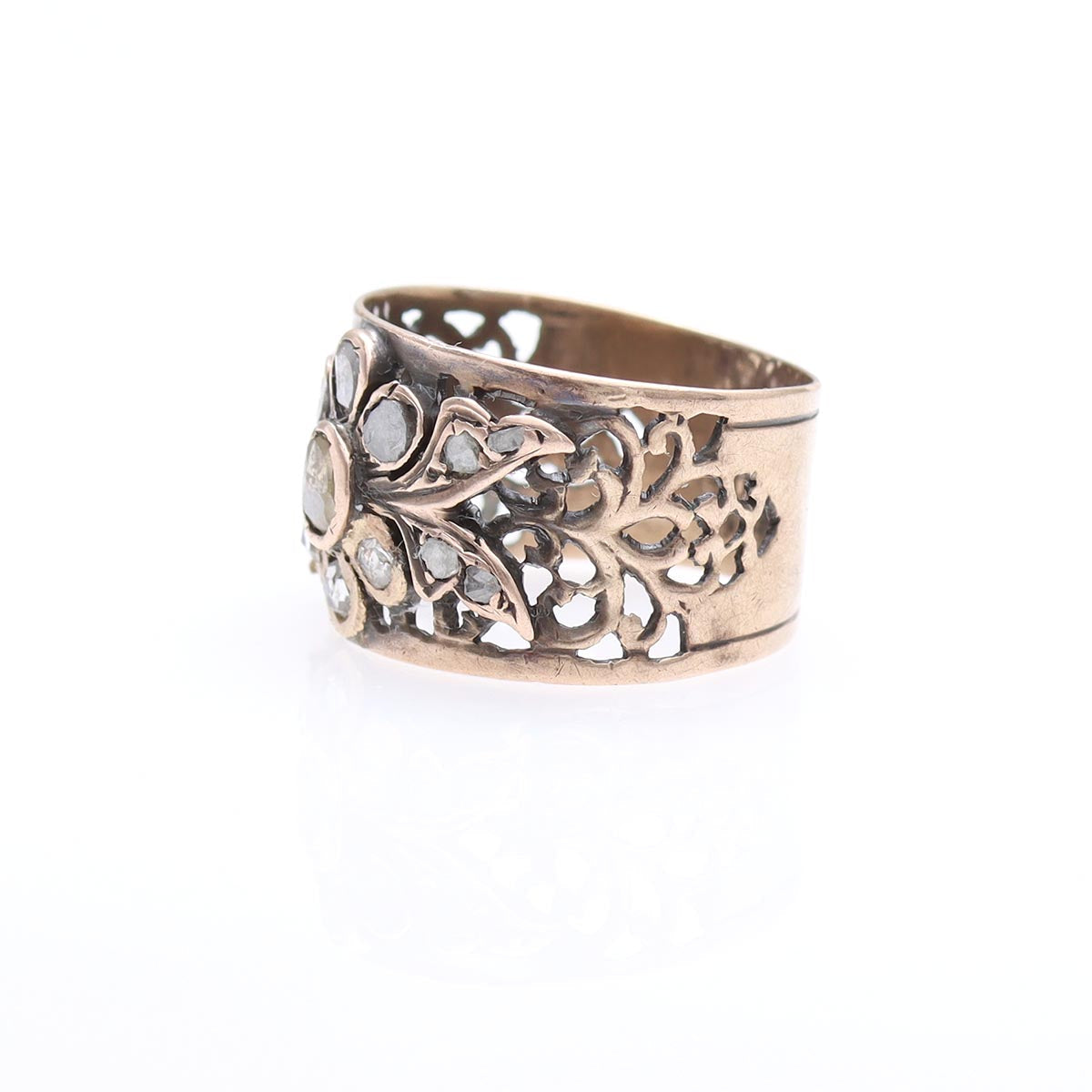 Victorian Rose Cut Diamond Ring #VR241121 - Rings