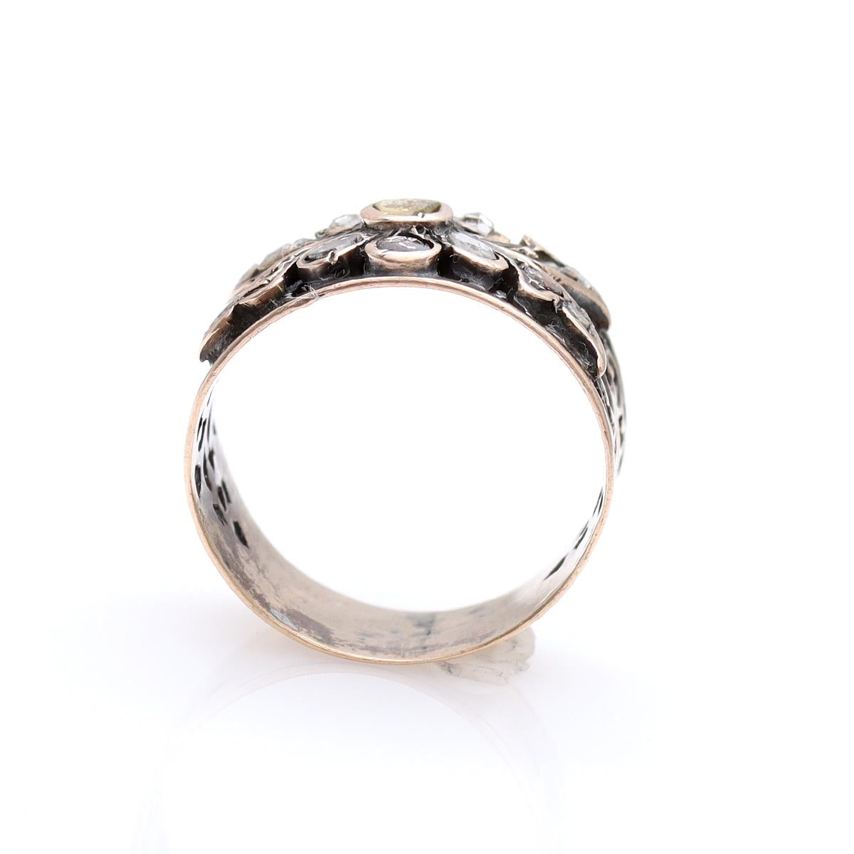 Victorian Rose Cut Diamond Ring #VR241121 - Rings
