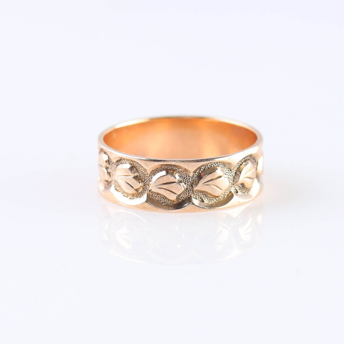 Victorian Wedding Band #VB250523-6 - Wedding Bands