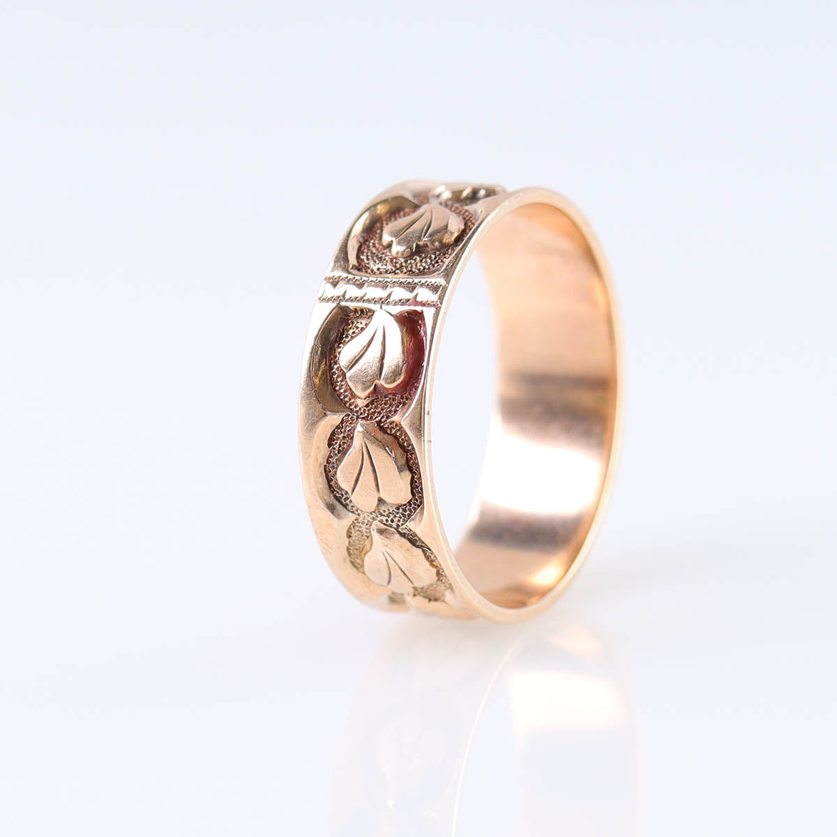 Victorian Wedding Band #VB250523-6 - Wedding Bands