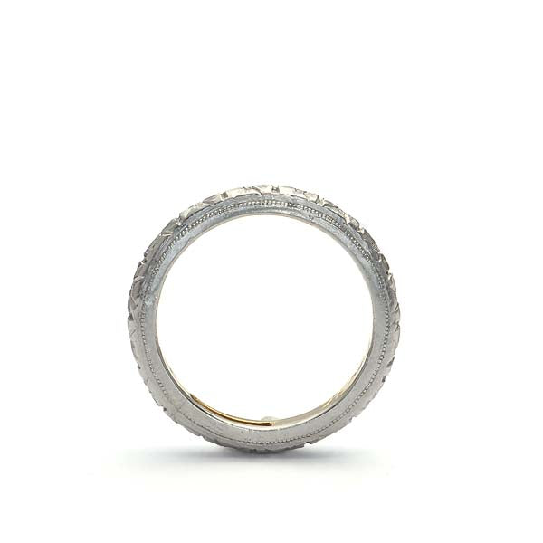 Vintage Edwardian Wedding Band #VB181119-10 - Wedding Bands