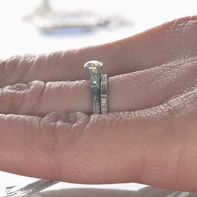 Vintage Engagement Ring #R295 - Leigh Jay & Co