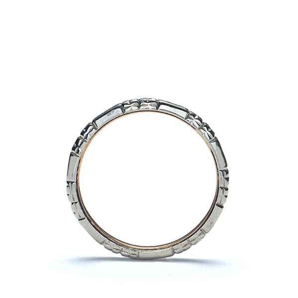Vintage Wedding Band #R302-12 Default Title