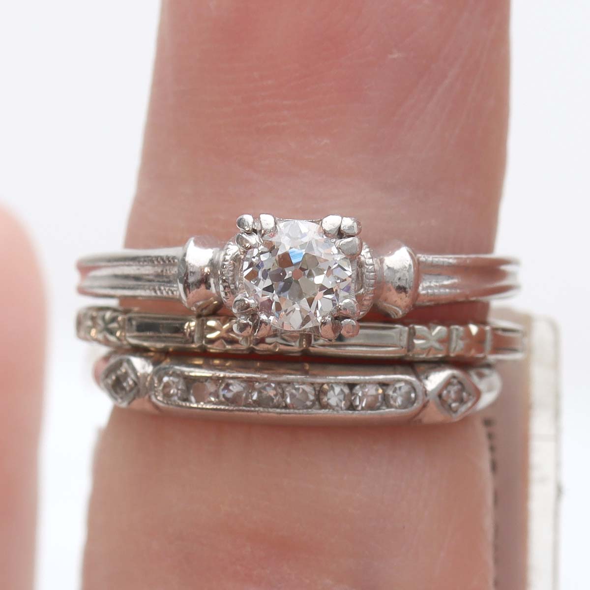 Vintage Wedding Band #VB180117-1 - Wedding Bands