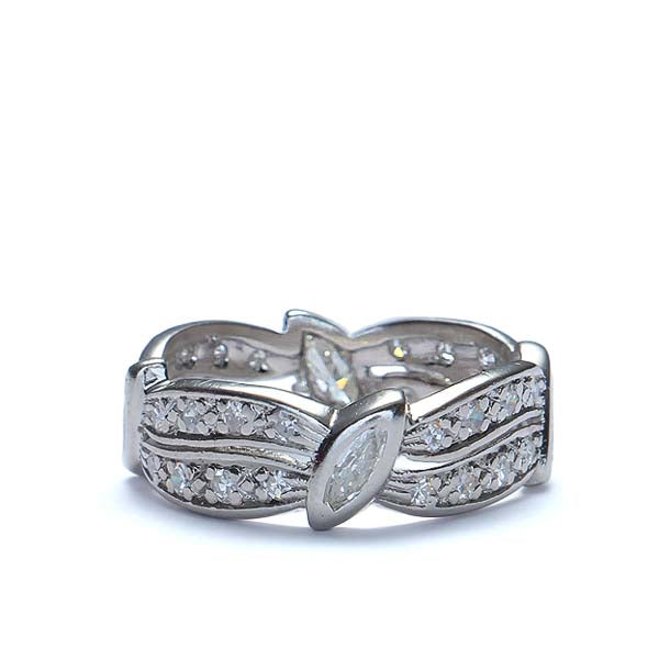 Vintage Wedding Band #VWB-58 - Wedding Bands