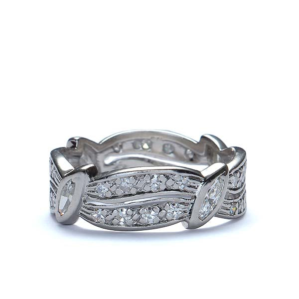 Vintage Wedding Band #VWB-58 - Wedding Bands