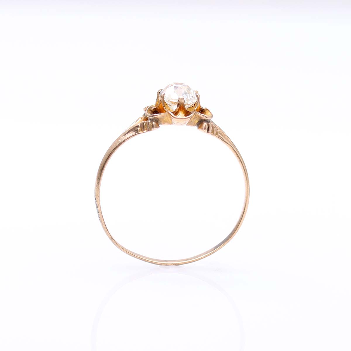 Victorian Old Mine Cut Engagement Ring #VR240315-1