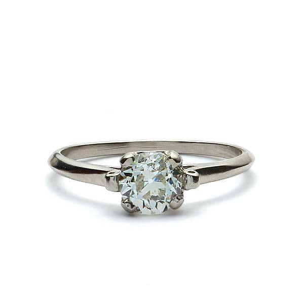 Replica Art Deco Engagment Ring #2443-5 - Leigh Jay & Co.