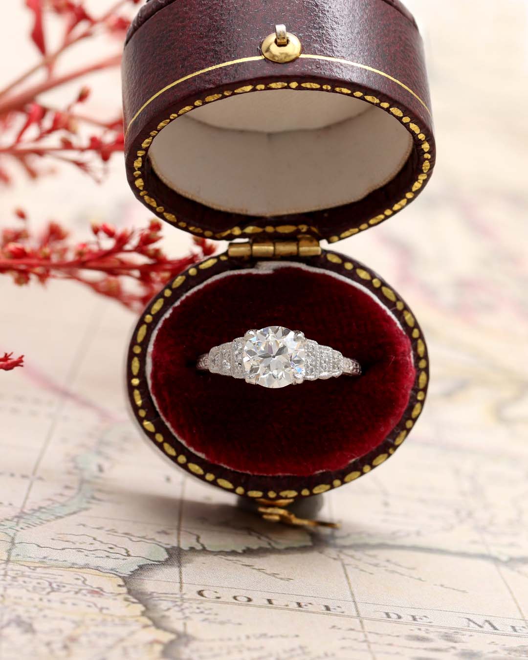 Replica Art Deco Step Ring #2678A-10 Default Title