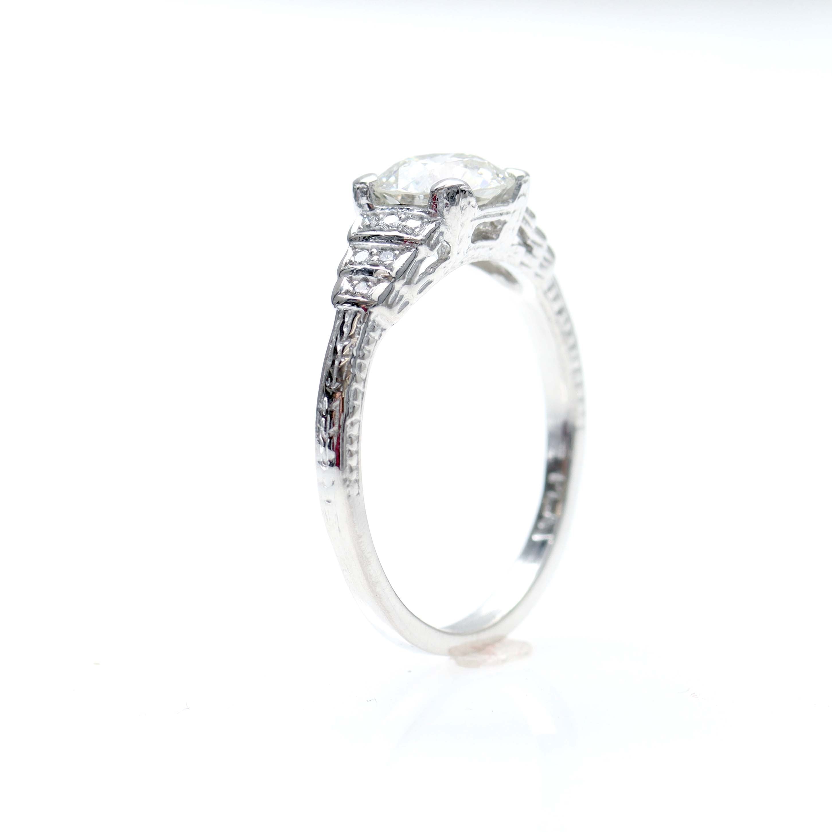 Replica Art Déco Step Ring #2678A-11