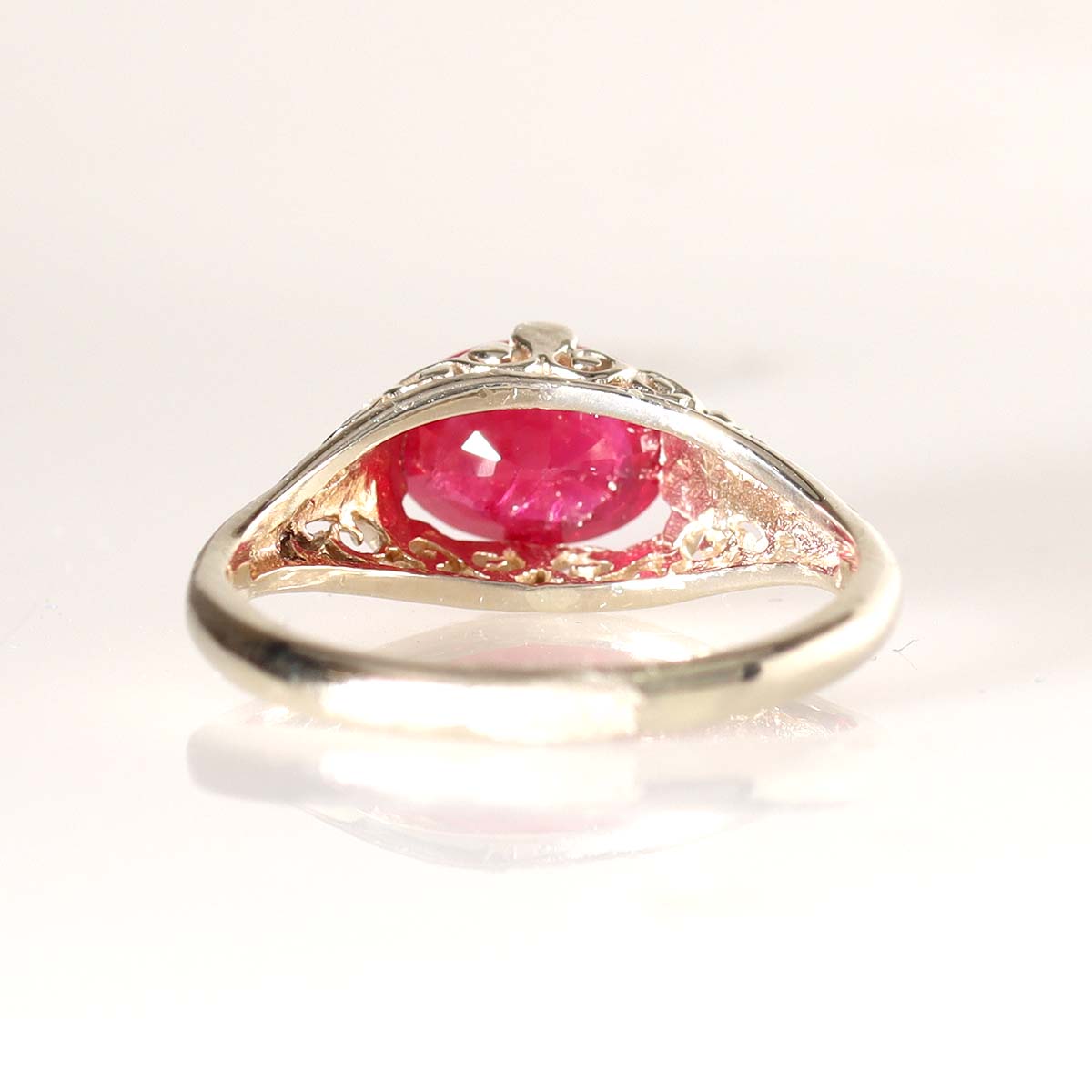 Replica Edwardian Filigree Ring #3269-1