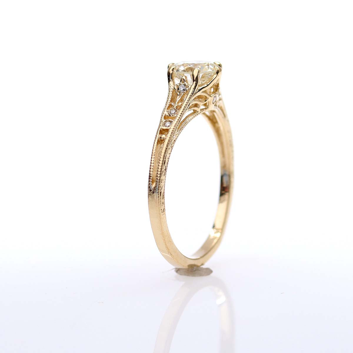 Enchanting Edwardian Revival Engagement Ring #3330-10