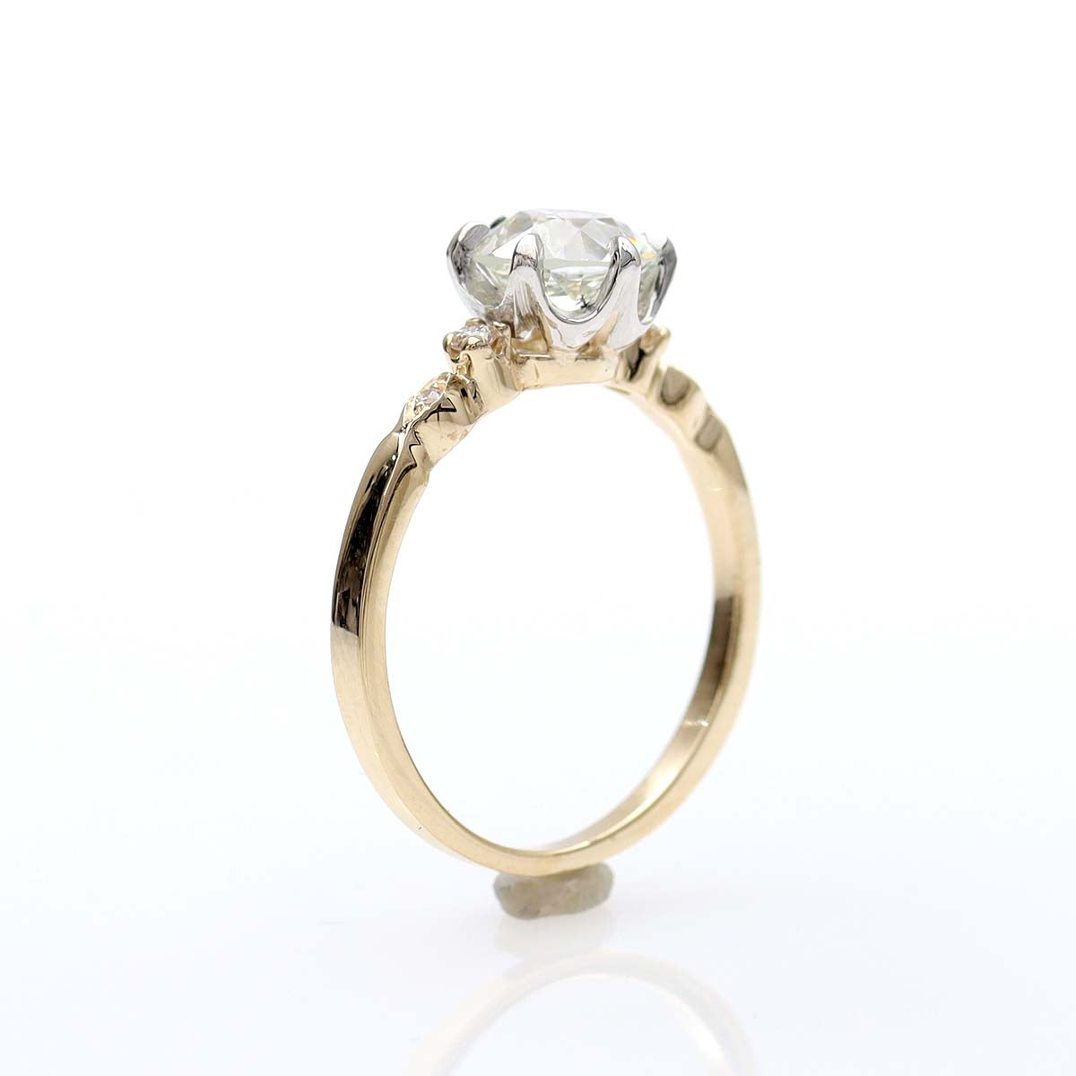 The Cordelia Replica Art Deco Engagement Ring #3510-6 Default Title