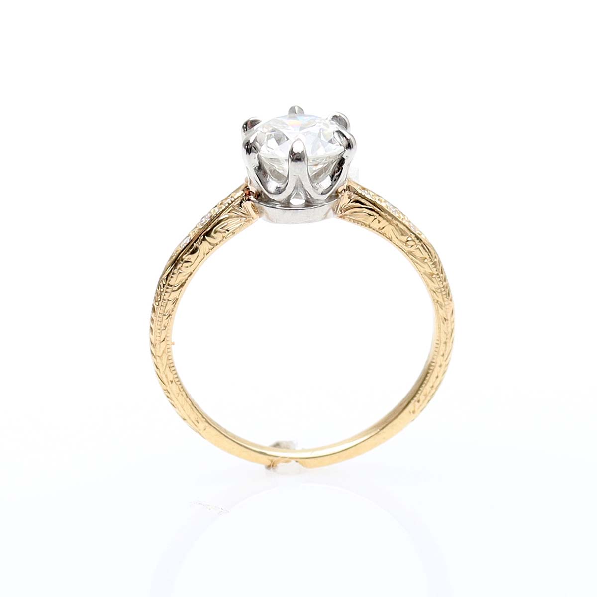 Edwardian Revival Engagement Ring #3604-3