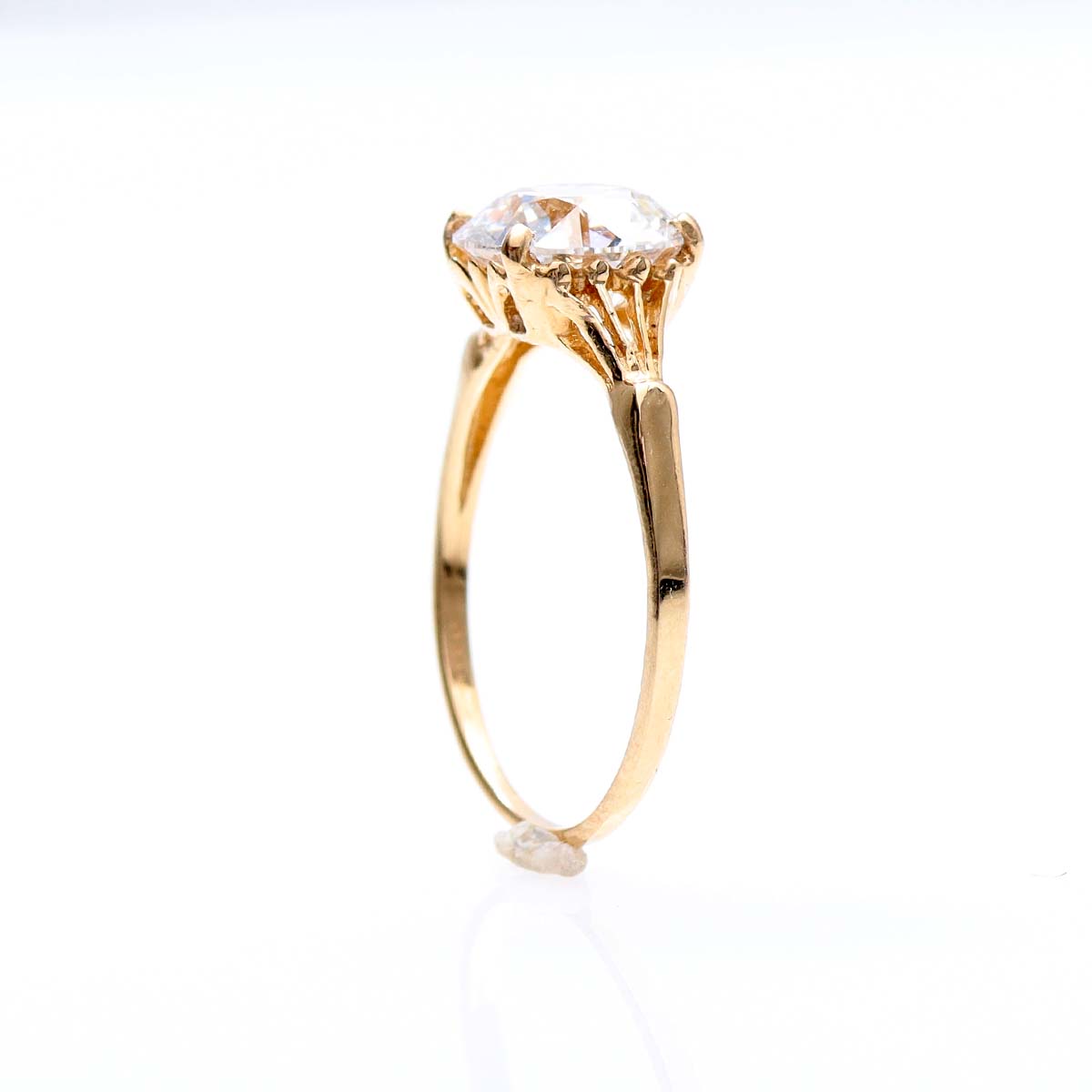 The Jane Retro Engagement Ring #3652-3