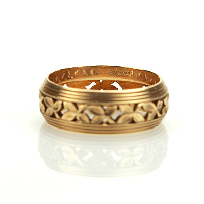 Vintage Wedding Band #3r078-11 Default Title