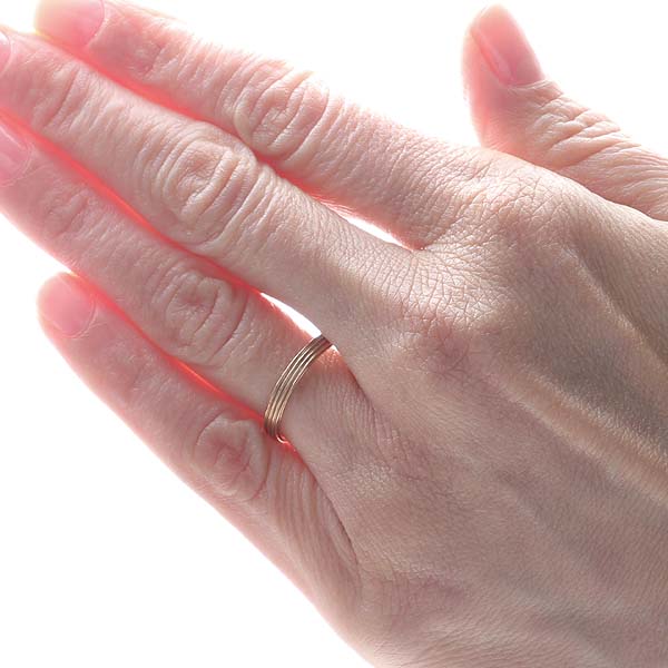 Vintage Wedding Band #3R089V-04 Default Title