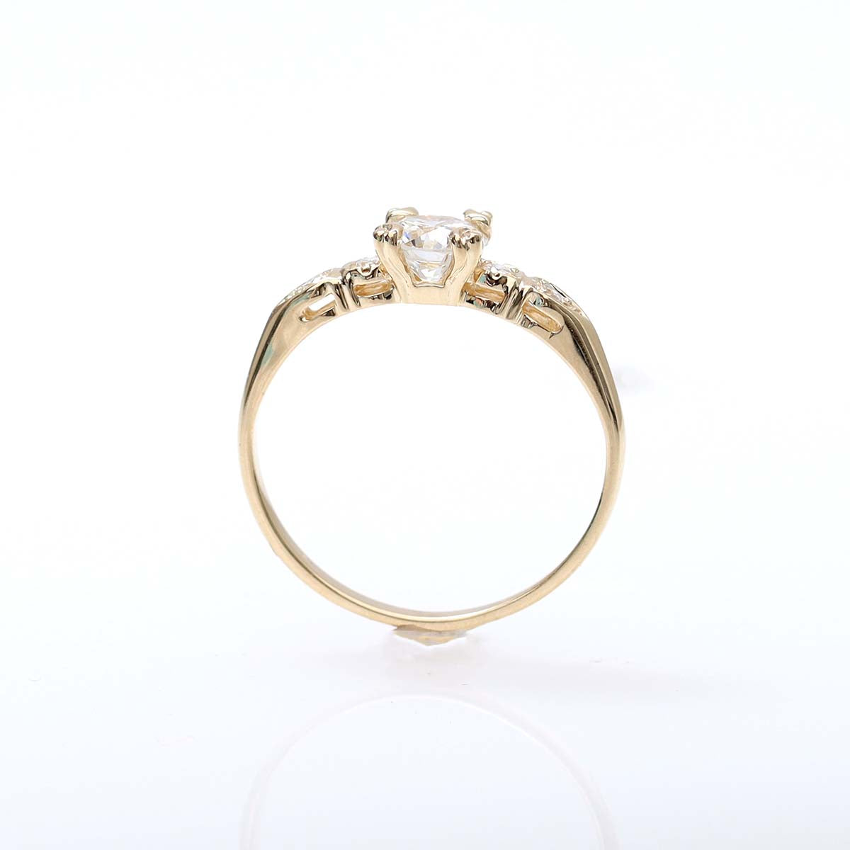 The Mercer Retro Inspired Engagement Ring #3607-1 Default Title