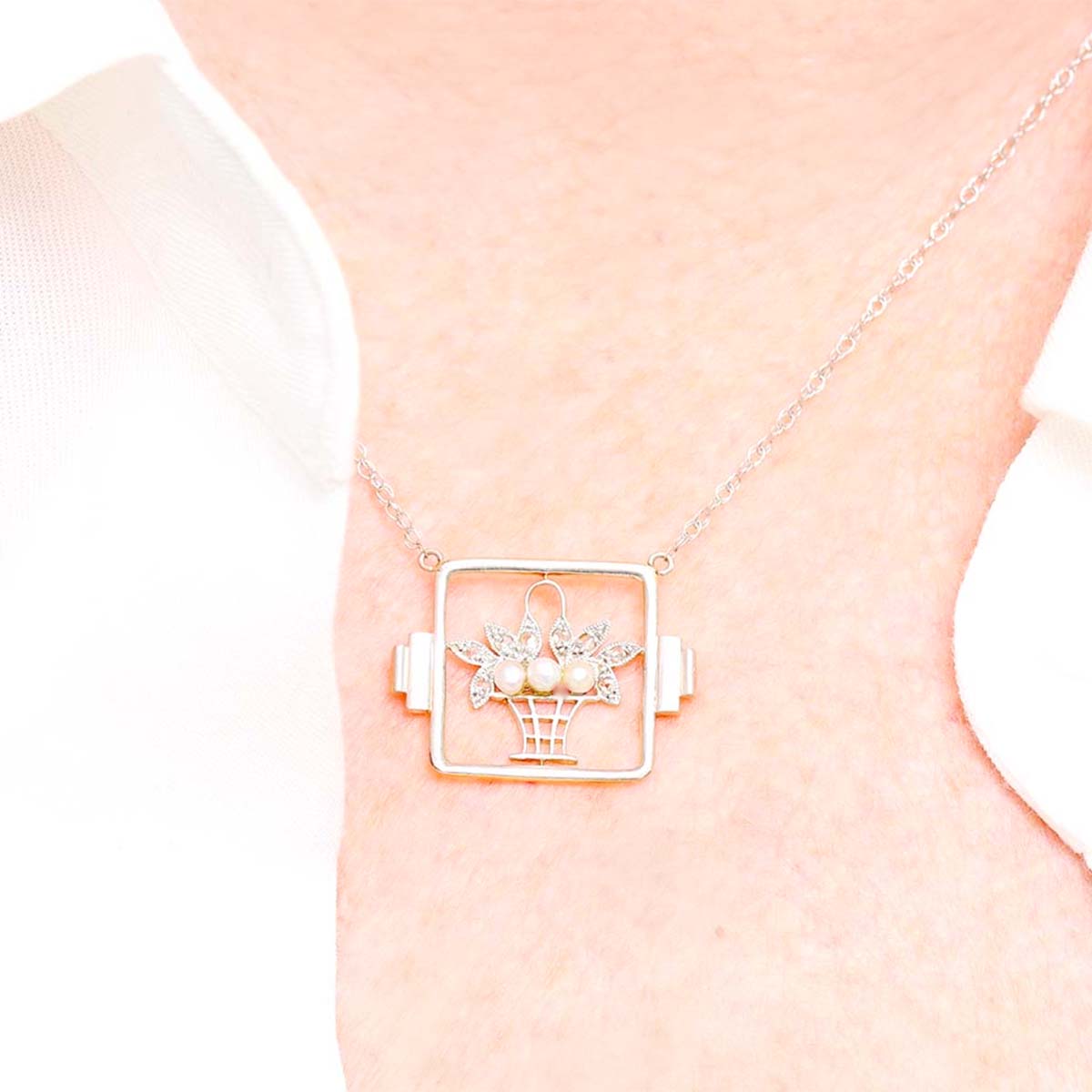 Edwardian Pendant Necklace #VN1108A