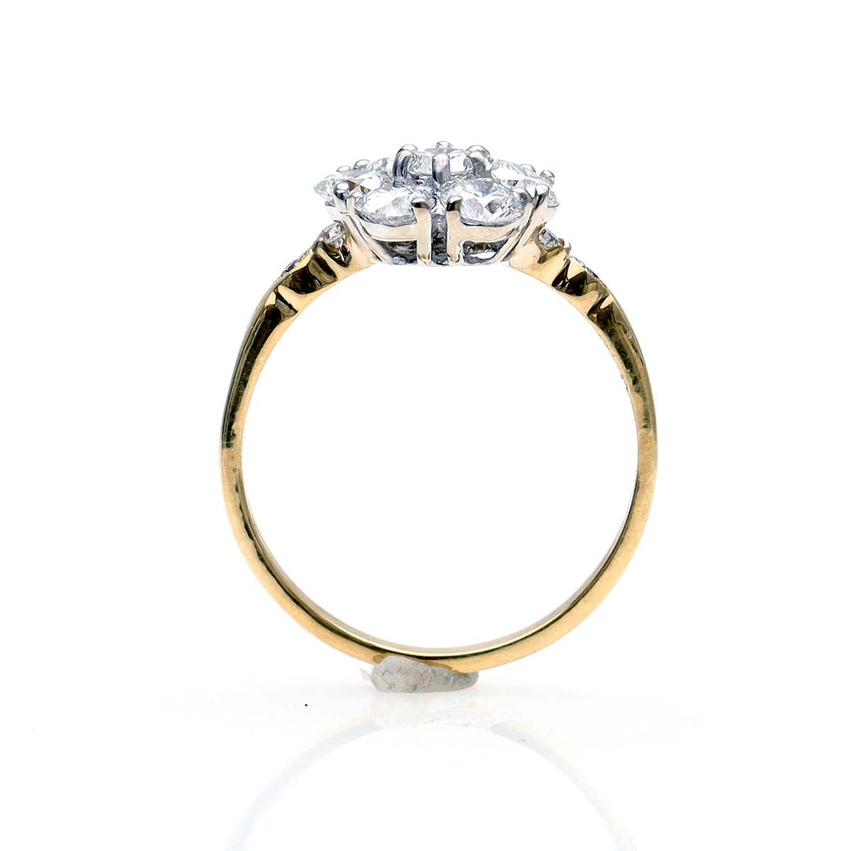 The Daisy Diamond Cluster Ring #3617-1