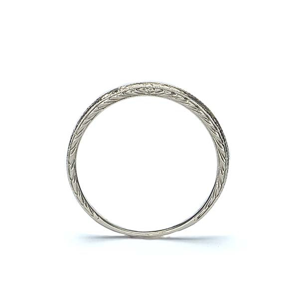 Replica Art Deco Wedding band #L1001 14K Default Title