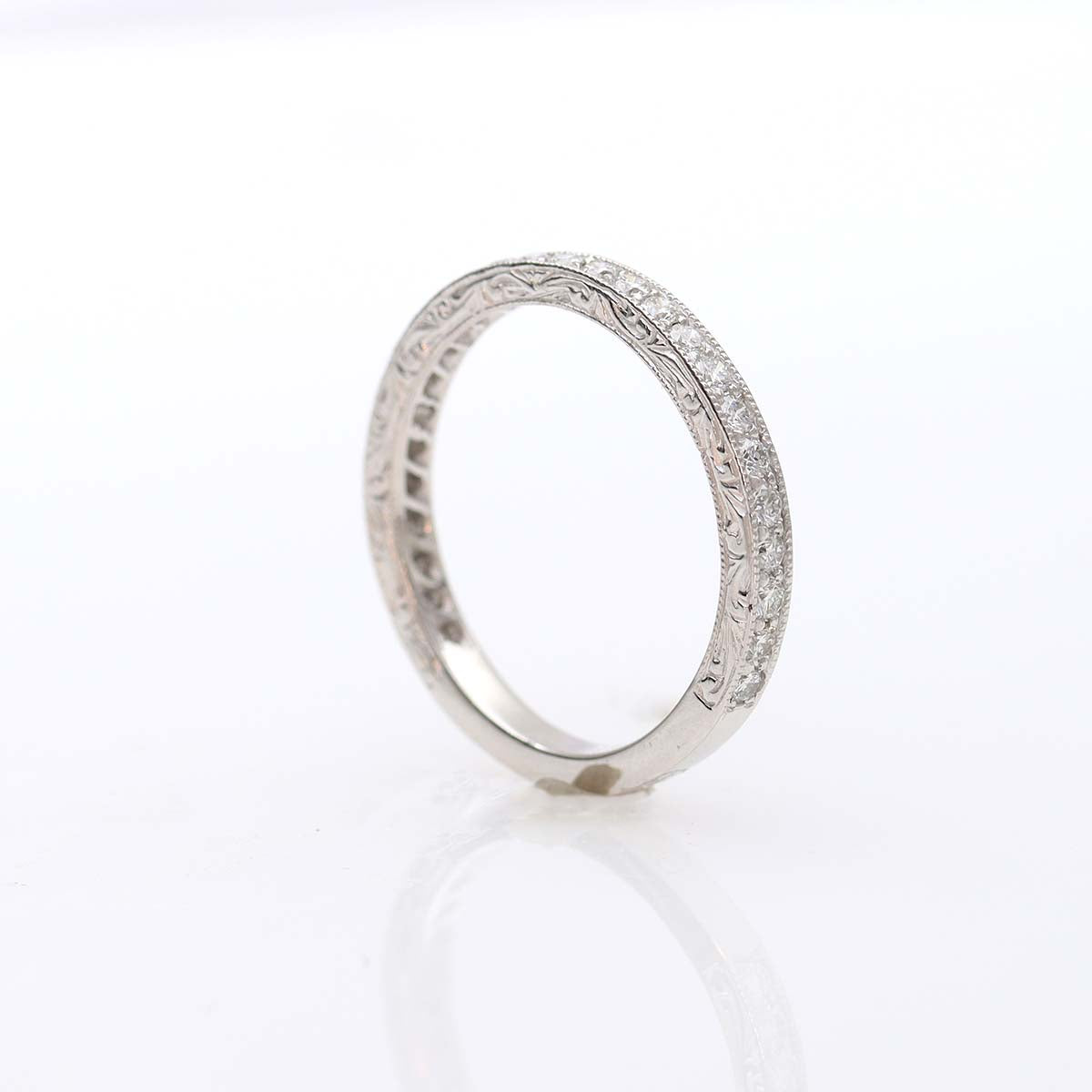 Replica Art Deco Wedding Band #L1064 PLAT