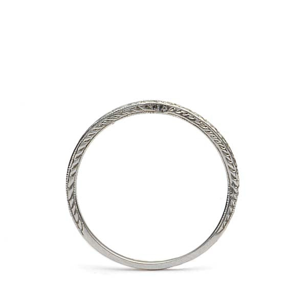 14k Wedding Band #L1284W14-1 Default Title