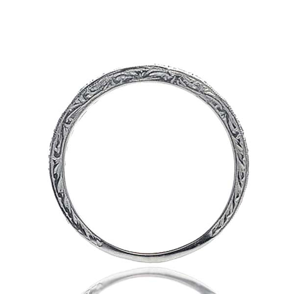 Platinum Diamond Wedding Band #L1502D PLAT