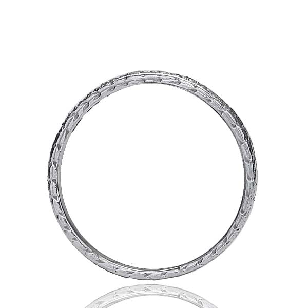 Replica Art Deco Diamond Wedding Band #L2251WB - Leigh Jay & Co.