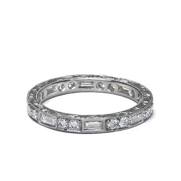 Platinum Diamond Eternity Band #L2590HE PLAT