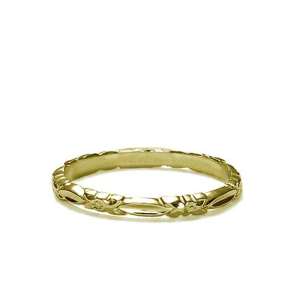 Floral Wedding Band #L2607B