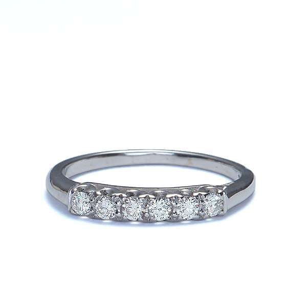 14k Diamond Wedding Band #L3231WB 14K - Leigh Jay & Co.