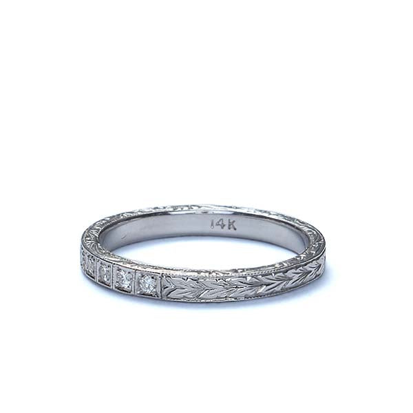 14k Diamond Wedding Band #L3337WB 14k Default Title