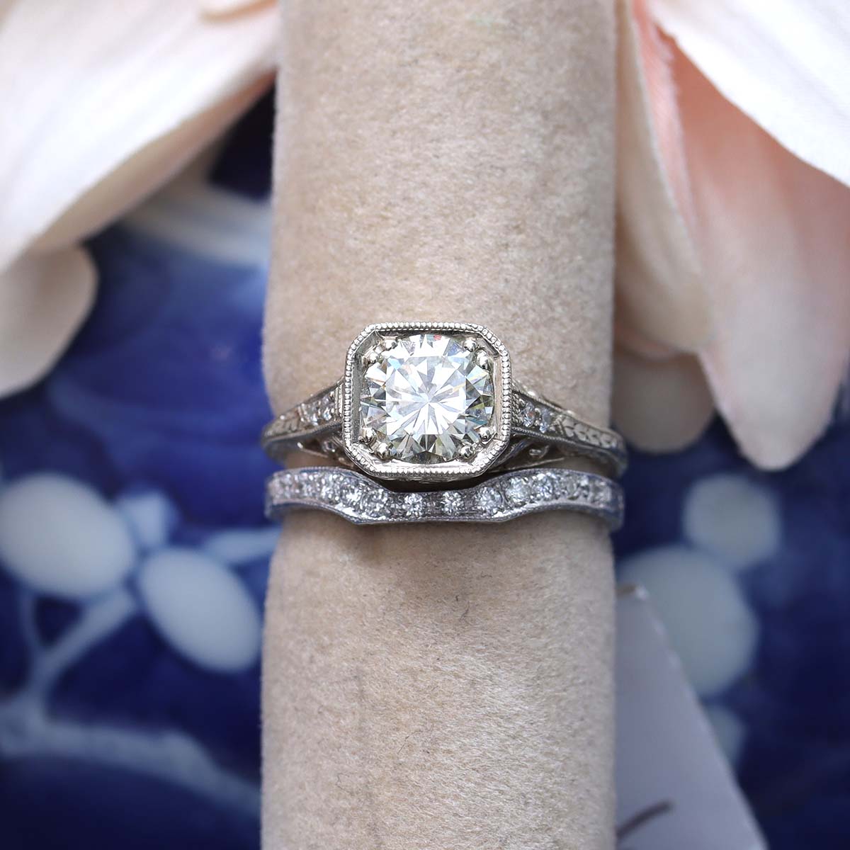 Diamond Wedding Band #L3348 14K