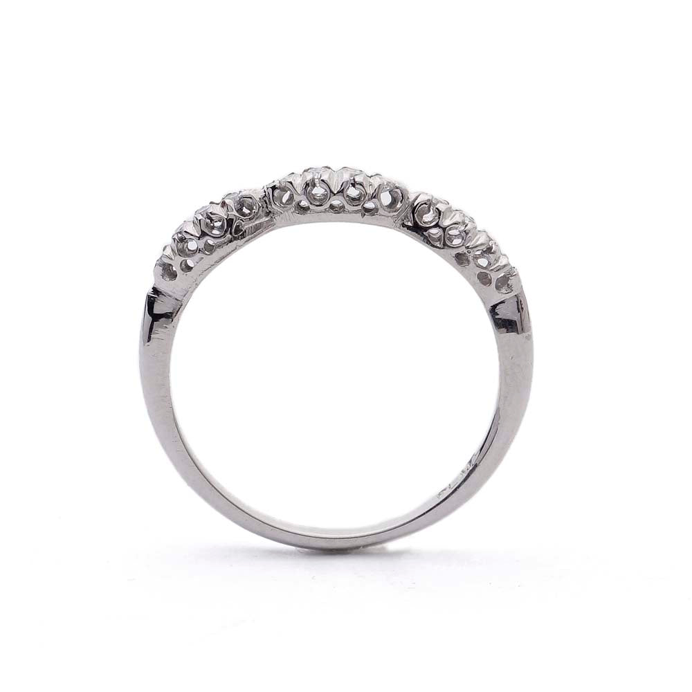 Replica Art Deco Wedding band #L3446 Plat Default Title