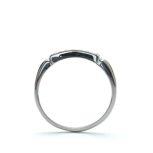 Replica Art Deco Wedding band #L3450 14kt