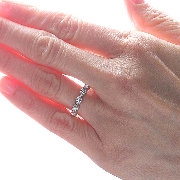 Vintage Wedding Band #R118-14 Default Title