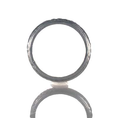 Antique Platinum and Gold Wedding Band. #R302-09 Default Title