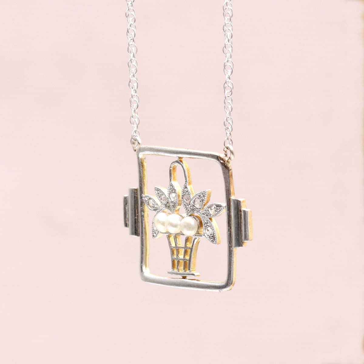 Edwardian Pendant Necklace #VN1108A