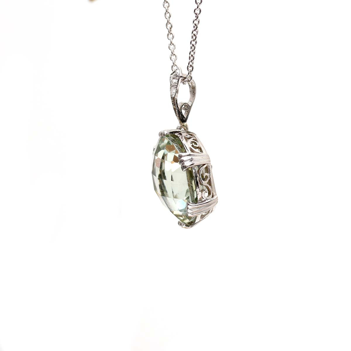 Edwardian Filigree Pendant #VP220222 Default Title