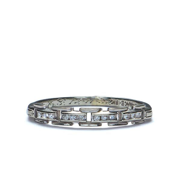 Circa 1932 wedding band #VR150708-03