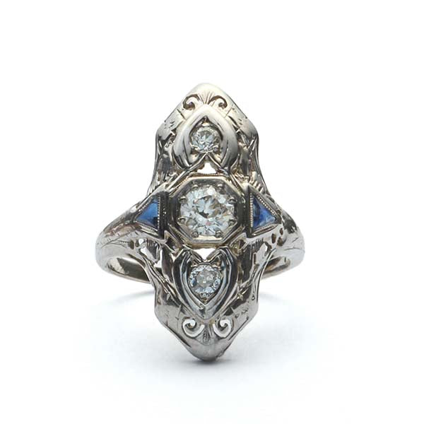 WG Dinner Ring #VR180726-1 - Leigh Jay & Co.