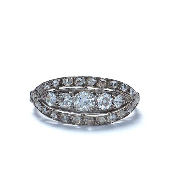 Belle Epoque Antique Diamond ring #VR469-05