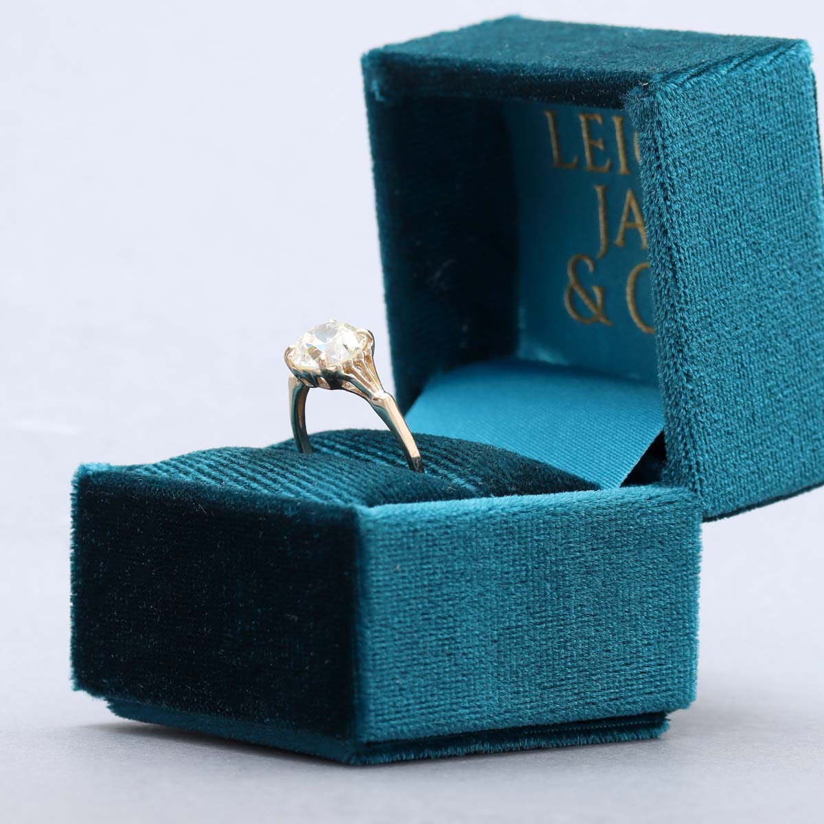 The Jane Retro Engagement Ring #3652-2