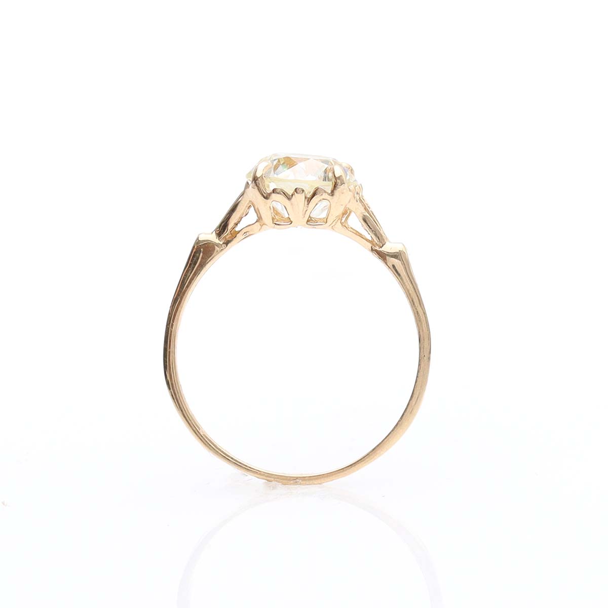 The Jane Retro Engagement Ring #3652-2