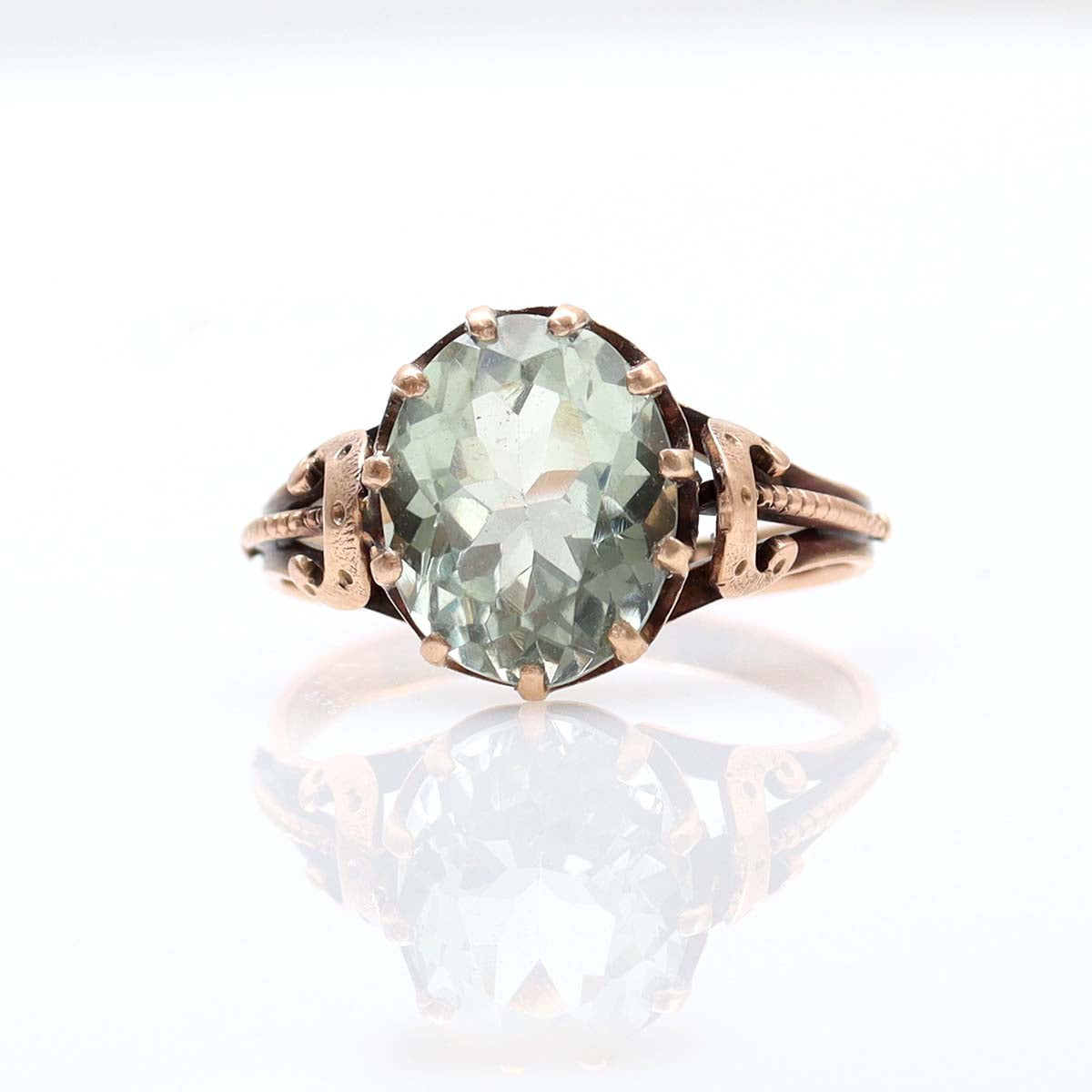 Victorian Prasiolite Ring #VR230410-1
