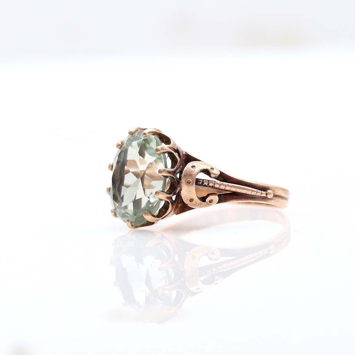Victorian Prasiolite Ring #VR230410-1